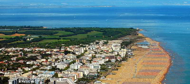 Palace Hotel Regina Bibione Exterior foto